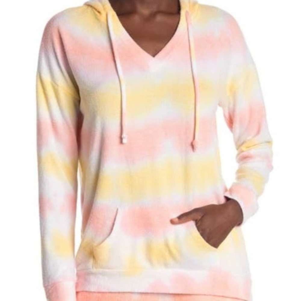 NEW! 🏷THEO & SPENCE Tie Dye V-neck Hoodie